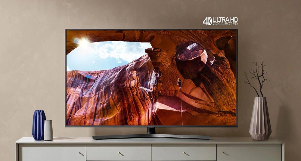قیمت تلویزیون سامسونگ مدل ru7400 بندر گناوه